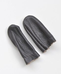 Needle Felting Finger Protectors, Finger Guards, Leather, One Pair 